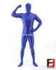 SPANDEX SLICK FUNSUIT BLUE FS02