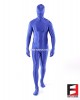 SPANDEX SLICK FUNSUIT BLUE FS02