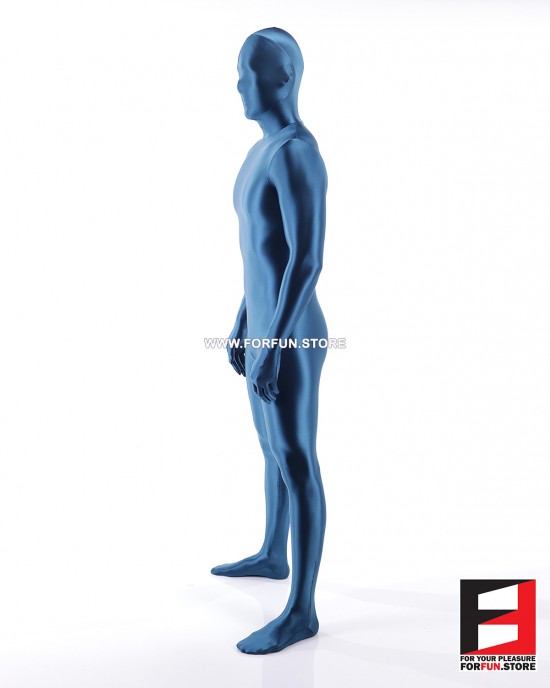SPANDEX SLICK FUNSUIT BLUE SEA FS02