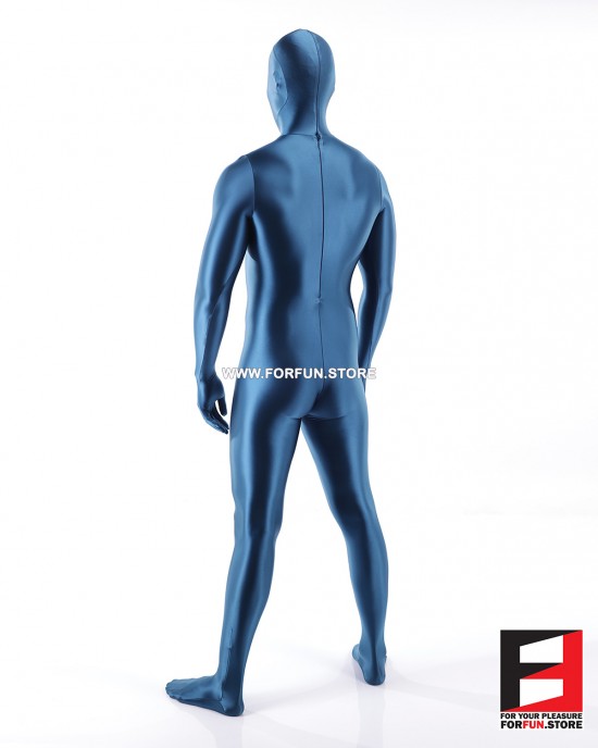SPANDEX SLICK FUNSUIT BLUE SEA FS02