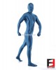 SPANDEX SLICK FUNSUIT BLUE SEA FS02