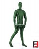 SPANDEX SLICK FUNSUIT GREEN DARK FS02