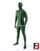 SPANDEX SLICK FUNSUIT GREEN DARK FS02