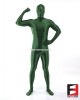 SPANDEX SLICK FUNSUIT GREEN DARK FS02