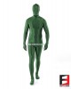 SPANDEX SLICK FUNSUIT GREEN DARK FS02