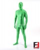 SPANDEX SLICK FUNSUIT GREEN LIGHT FS02