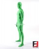 SPANDEX SLICK FUNSUIT GREEN LIGHT FS02