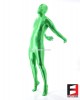 SPANDEX SLICK FUNSUIT GREEN LIGHT FS02