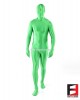 SPANDEX SLICK FUNSUIT GREEN LIGHT FS02
