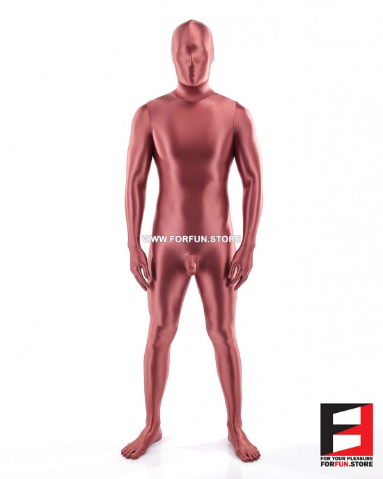 SPANDEX SLICK FUNSUIT WITH FRONT SHEATH FS02SH - 16 Colors Available
