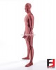 SPANDEX SLICK FUNSUIT WITH FRONT SHEATH FS02SH - 16 Colors Available