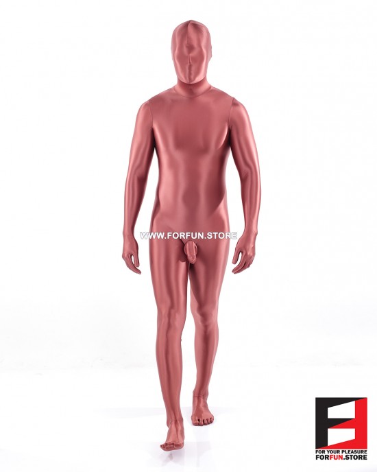 SPANDEX SLICK FUNSUIT WITH FRONT SHEATH FS02SH - 16 Colors Available