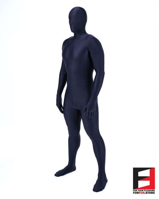 SPANDEX SMOOTH FUNSUIT BLACK FS03