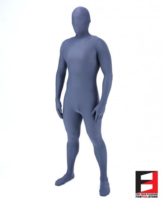 SPANDEX SMOOTH FUNSUIT GREY FS03