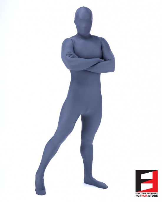 SPANDEX SMOOTH FUNSUIT GREY FS03