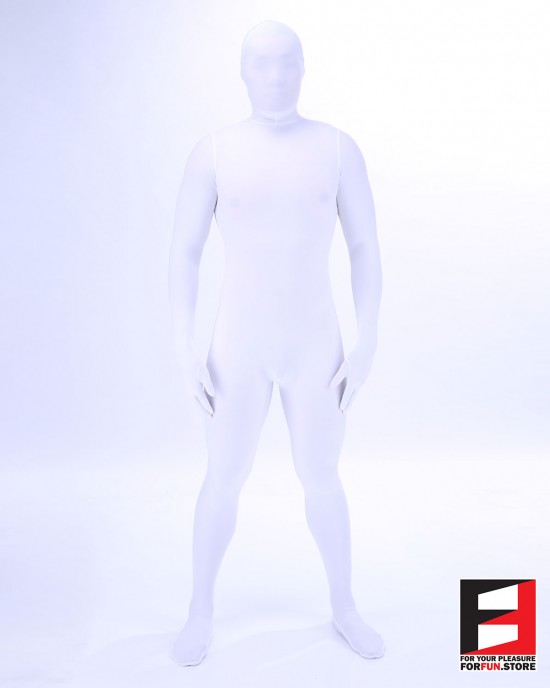 SPANDEX SMOOTH FUNSUIT WHITE FS03