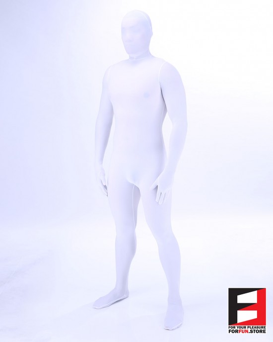 SPANDEX SMOOTH FUNSUIT WHITE FS03