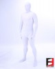 SPANDEX SMOOTH FUNSUIT WHITE FS03