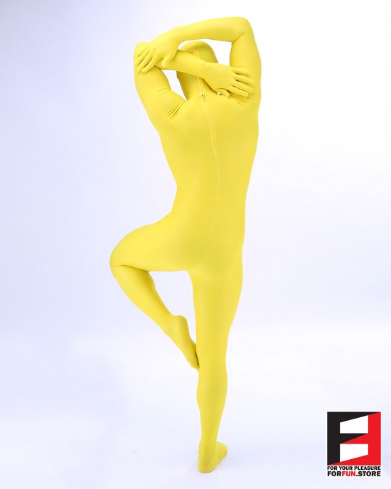 SPANDEX SMOOTH FUNSUIT YELLOW FS03
