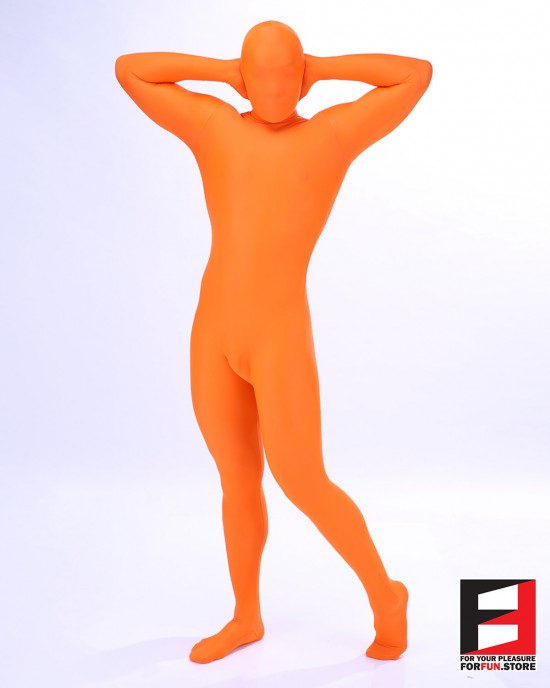 SPANDEX SMOOTH FUNSUIT ORANGE FS03