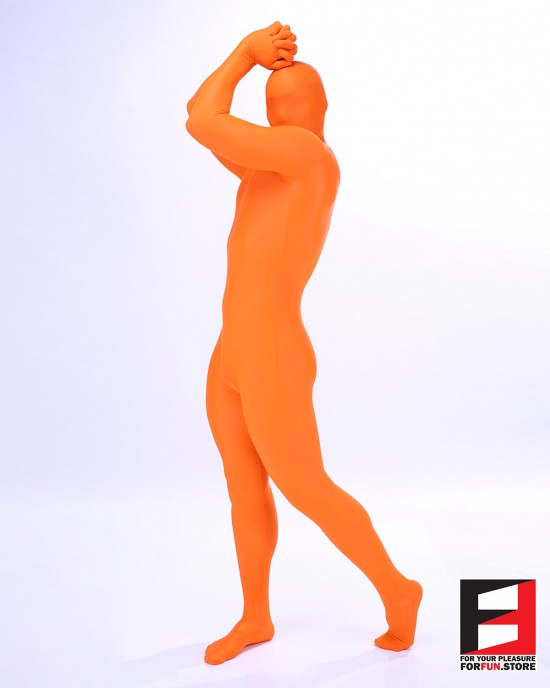 SPANDEX SMOOTH FUNSUIT ORANGE FS03