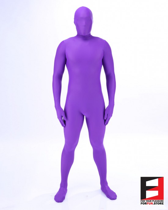 SPANDEX SMOOTH FUNSUIT PURPLE FS03