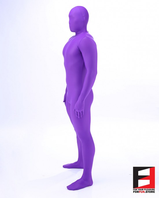 SPANDEX SMOOTH FUNSUIT PURPLE FS03