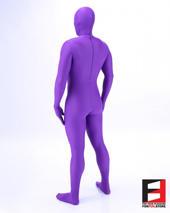 SPANDEX SMOOTH FUNSUIT PURPLE FS03