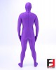 SPANDEX SMOOTH FUNSUIT PURPLE FS03