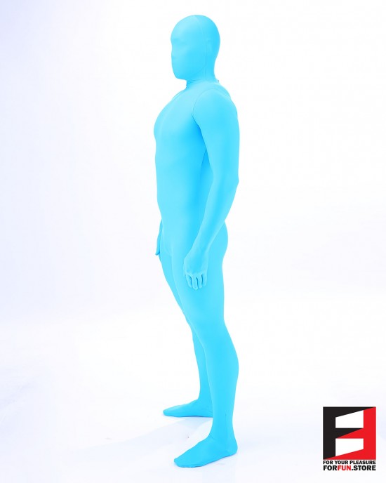 SPANDEX SMOOTH FUNSUIT LIGHT BLUE FS03