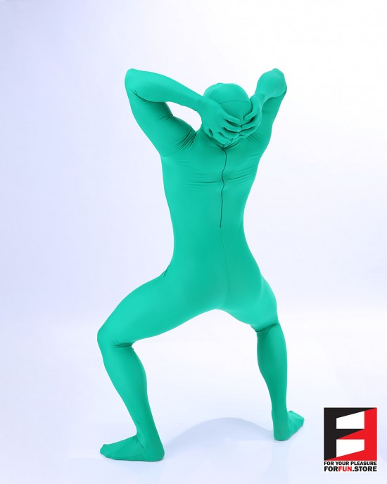 SPANDEX SMOOTH FUNSUIT GREEN FS03