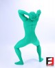 SPANDEX SMOOTH FUNSUIT GREEN FS03