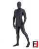 SPANDEX TEXTURE FUNSUIT BLACK FS04B
