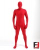 SPANDEX TEXTURE FUNSUIT RED FS04C