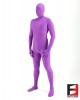 SPANDEX TEXTURE FUNSUIT PURPLE FS04C