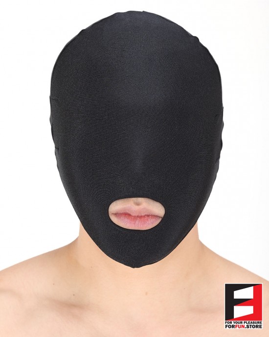 SPANDEX SHINY NECKLAESS MASK MACN01