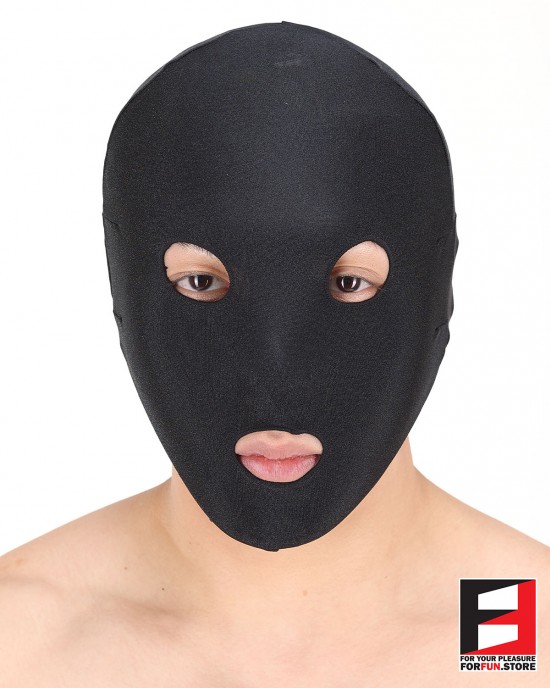 SPANDEX SHINY NECKLAESS MASK MADN01