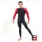 SPANDEX SHINY PLAYSUIT V1 BLACK&RED PL01-0108
