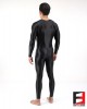 SPANDEX SLICK PLAYSUIT V1 BLACK PL02-01