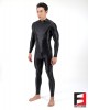 SPANDEX SLICK PLAYSUIT V2 BLACK PLB02-01
