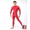 SPANDEX SLICK PLAYSUIT V2 RED PLB02-08