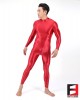 SPANDEX SLICK PLAYSUIT V2 RED PLB02-08