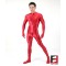 SPANDEX SLICK PLAYSUIT V3 RED PLC02-08