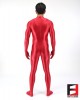 SPANDEX SLICK PLAYSUIT V3 RED PLC02-08