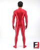 SPANDEX SLICK PLAYSUIT V3 RED PLC02-08