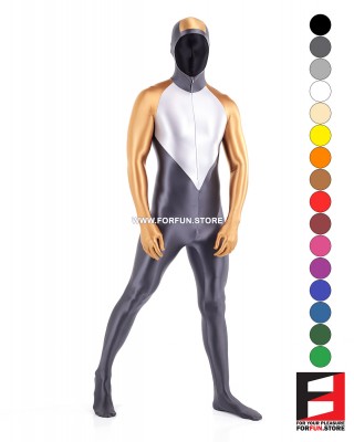 SPANDEX SLICK PLAYSUIT V6