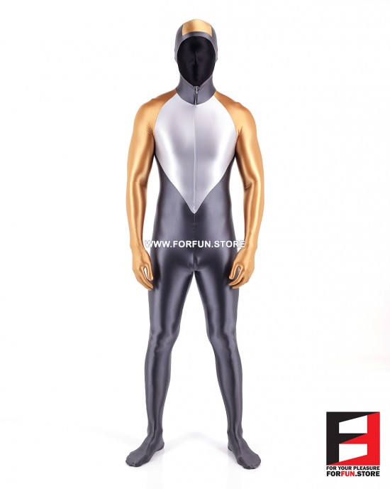 SPANDEX SLICK PLAYSUIT V6
