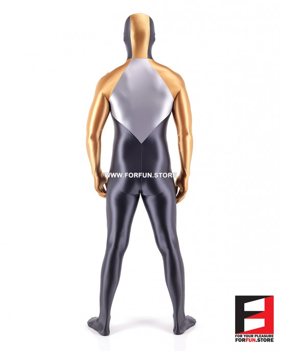SPANDEX SLICK PLAYSUIT V6