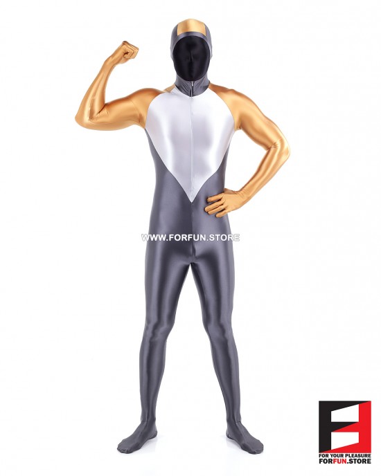 SPANDEX SLICK PLAYSUIT V6