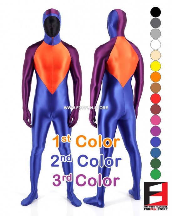 SPANDEX SLICK PLAYSUIT V6
